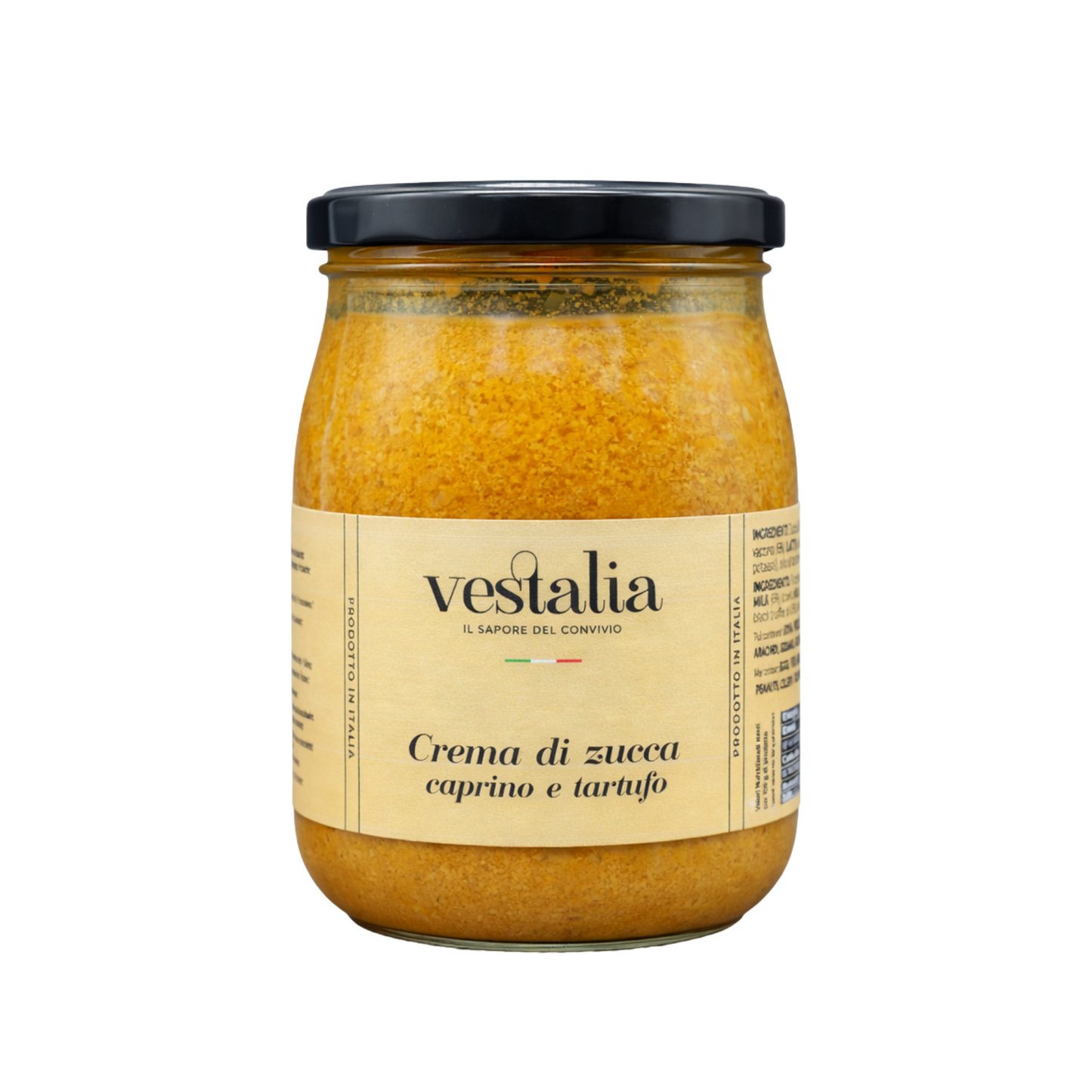 Crema di zucca, caprino e tartufo