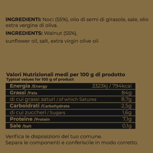 Mini walnut paste